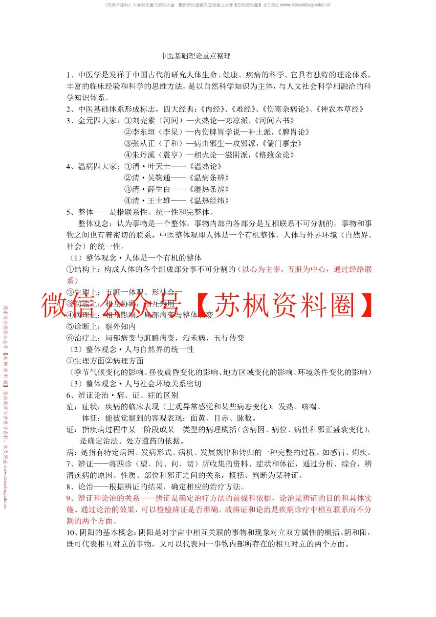 中医学基础